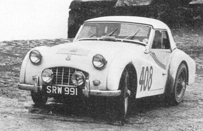 Paddy Hopkirk - Willy Cave
18º Rallye International des Alpes 1956. Triumph TR3. Clasificado 13º.

De 6 al 13 de Julio, Marseille - Zagreb - Marseille.
Superficie: asfalto.

Tomaron la salida 80 equipos, finalizaron 34.@
Palabras clave: Triumph;Alpes;1956