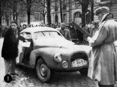 Paul Guiraud - Henri Beau
26º Rallye Automobile Monte-Carlo 1956. Peugeot 203 Spéciale. Clasificado 24º.

Del 16 al 23 de Enero, Monaco.
Superficie: asfalto - nieve.

El Rally tenia un total de 4800 km de los que 420 km divididos en 18 tramos eran especiales, (2 ellas fueron canceladas SS10 Col de la Porte de 18.25 Km y SS11 La Cabanette de 18.25Km).

Tomaron la salida 278 equipos, finalizaron 51.@
Palabras clave: Peugeot;Montecarlo;1956