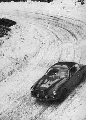 Kleber Boilet - Chany
26º Rallye Automobile Monte-Carlo 1956. Alfa Romeo 1900 Super Zagato. Clasificado 28º.

Del 16 al 23 de Enero, Monaco.
Superficie: asfalto - nieve.

El Rally tenia un total de 4800 km de los que 420 km divididos en 18 tramos eran especiales, (2 ellas fueron canceladas SS10 Col de la Porte de 18.25 Km y SS11 La Cabanette de 18.25Km).

Tomaron la salida 278 equipos, finalizaron 51.@
Palabras clave: Alfa_Romeo;Montecarlo;1956;nieve