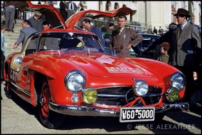 Beker - Beker
16º Rallye Automobile de Monte-Carlo 1956. Mercedes Benz 300SL (W60-5000). Clasificado 223º.

Del 16 al 23 de Enero, Monaco.
Superficie: asfalto - nieve.

El Rally tenia un total de 4800 km de los que 420 km divididos en 18 tramos eran especiales, (2 ellas fueron canceladas SS10 Col de la Porte de 18.25 Km y SS11 La Cabanette de 18.25Km).

Tomaron la salida 278 equipos, finalizaron 51.@
Palabras clave: Mercedes;Montecarlo;1956