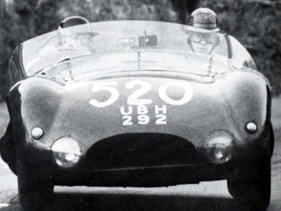 Richard (Dick) Steed - John HallÂ 
23º Rally Mille Miglia 1957. Jaguar Cooper T33. Abandonó.@
Palabras clave: Jaguar;Mille_Miglia;1957