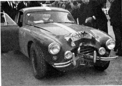 Bonvalot - Bonvalot
28º Rallye Automobile de Monte-Carlo 1959. A.C. Aceca. Abandonó.

Del 19 al 25 de Enero, Monaco.
Superficie: asfalto - nieve.

El Rally tenía un total de 3486.00 km incluyendo tramos de enlace.
Desconocemos de cuantos kilómetros cronometrados constaba la prueba.

Se inscribieron 345 equipos, tomaron la salida 322, finalizaron 186.@
Palabras clave: Montecarlo;1959;crash