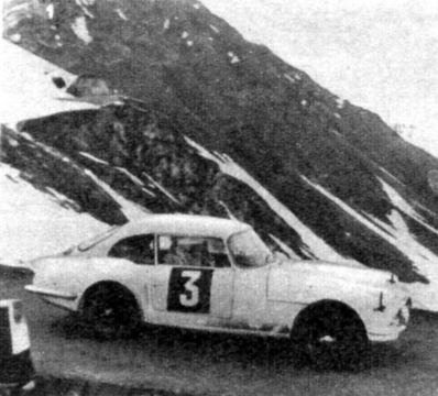 Bobby Parkes - Gerald Cooper
24º Coupe des Alpes 1963. Reliant Sabre. Clasificado 20º.

Del 20 al 25 de Junio, Marseille - Chamonix - Milan - Marseille.
Superficie: asfalto.

Tomaron la salida 79 equipos, finalizaron 24.@
Palabras clave: Reliant;Alpes;1963