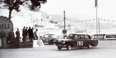 H. Taylor - Melia
32º Rallye Automobile de Monte-Carlo 1963. Ford Cortina. Clasificado 35º.

Del 20 al 24 de Enero, Monte-Carlo.
Superficie: asfalto - nieve.

Tomaron la salida 296 equipos, finalizaron 96.@
Palabras clave: Ford;Cortina;Montecarlo;1963