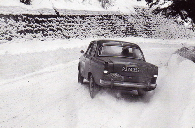 Nielsen - Henriksen
32º Rallye Automobile de Monte-Carlo 1963. Alfa Romeo Giulietta Berlina. Clasificado 36º.

Del 20 al 24 de Enero, Monte-Carlo.
Superficie: asfalto - nieve.

Tomaron la salida 296 equipos, finalizaron 96.@
Palabras clave: Alfa;Romeo;Giulietta;Berlina;Montecarlo;1963;nieve