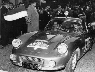 Roland Charriere - Paul Justamond
32º Rallye Automobile de  Monte-Carlo 1963. René Bonnet Missile (522 HP 63). Abandonó.

Del 20 al 24 de Enero, Monte-Carlo.
Superficie: asfalto - nieve.

Tomaron la salida 296 equipos, finalizaron 96.@
Palabras clave: René;Bonnet;Missile;Montecarlo;1963