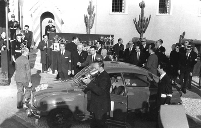 Erik Carlsson - Gunnar Palm
33º Rallye Automobile de Monte-Carlo 1964. Saab 96 Sport (P 44301). Clasificado 3º.

Del 18 al 21 de Enero, Monte Carlo.
Superficie: asfalto - nieve.

Se inscribieron 306 equipos, tomaron la salida 299, finalizaron 163.@
Palabras clave: Erik_Carlsson;Saab;Montecarlo;1964;Parque_Cerrado;Personajes