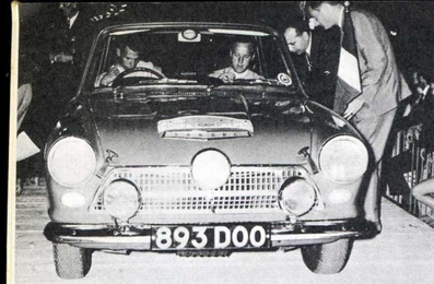 Victor (Vic) Elford	 - David Stone
25º Coupe des Alpes 1964. Ford Cortina GT (893 DOO). Clasificado 5º.

Del 22 al 27 de Junio, Marseille - Grenoble - Monte-Carlo.
Superficie: asfalto.

La prueba constaba 10 tramos cronometrados.
Incluyendo tramos de enlace y cronometrados tenía un total de 3412.00 km.

Tomaron la salida 73 Equipos, finalizaron 25.@
Palabras clave: Ford;Alpes;1964