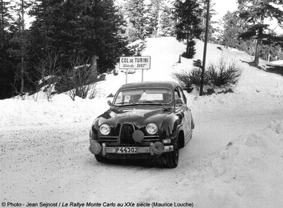 Pat Moss-Carlsson - Ursula Wirth
33º Rallye Automobile de Monte-Carlo 1964. Saab 96 Sport (P 44302). Clasificada 5ª y 1ª en Copa de Damas.

Del 18 al 21 de Enero, Monte Carlo.
Superficie: asfalto - nieve.

Se inscribieron 306 equipos, tomaron la salida 299, finalizaron 163.@
Palabras clave: Pat_Moss-Carlsson;Saab;Montecarlo;1964;Nieve;Mujeres;Womens