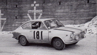 Philippe Gobert - Philippe Claustres
36º Rallye Automobile de Monte-Carlo 1967. Fiat 850 Coupé. Clasificado 90º.

Del 14 al 20 de Enero, Monaco.
Superficie: asfalto - nieve.

Se inscribieron 221 equipos, tomaron la salida 195, finalizaron 92.@
Palabras clave: Fiat;Coupe;Montecarlo;1967