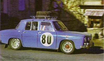 Jean-Pierre Nicolas - Claude Roure
37º Rallye Automobile de Monte-Carlo 1968. Renault 8 Gordini (4153 L92). Clasificado 47º.

Del 20 al 25 de Enero, Monte-Carlo.
Superficie: asfalto - nieve.

Tomaron la salida 200 equipos, finalizaron 79.@
Palabras clave: ;Renault;Gordini;Montecarlo;1968