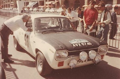 Roger Albert Clark - Jim Porter
29º Coupe des Alpes 1968. Ford Escort Twin Cam (AVX 57 4G). Abandonó por motor.

Del 2 al 8 de Septiembre, Marseille - Aix les Bains - Antibes, Francia.
Superficie: asfalto.

La prueba constaba de 3 etapas con un total de 174.10 km cronometrados divididos en 10 tramos especiales.

Tomaron la salida 64 equipos, finalizaron 12.@
Palabras clave: Ford;Alpes;1968