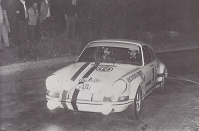Doncel - Antolà­n
4º Rally Firestone 1970. Porsche 911S. Clasificado 1º.

28-29 Noviembre. Coef.5 (Vizcaya)

El Rally tenia un total de 1668 Km con 20 tramos cronometrados.

Tomaron la salida 47 equipos, finalizaron 23.@
Palabras clave: Porsche;Firestone;1970;Vizcaya