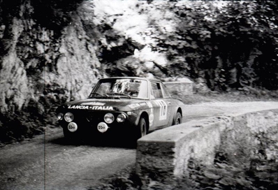 René Trautmann - Leyssieux
31º Coupe des Alpes 1971. Lancia Fulvia 1.6 Coupé HF (TO-E51659). Clasificado 4º.

Del 25 al 26 de Junio, Uriage-Marseille.
Superficie: asfalto.

La prueba tenia un total de 1420.00 km de los que 800.00 km eran cronometrados.

No sabemos cuantos equipos tomaron la salida, finalizaron 36.@
Palabras clave: Lancia;Alpes;1971