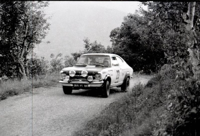Jean Ragnotti - Pierre Thimonier
31º Coupe des Alpes 1971. Opel Kadett 19. Desconocemos el resultado final de su participación.

Del 25 al 26 de Junio, Uriage-Marseille.
Superficie: asfalto.

La prueba tenia un total de 1420.00 km de los que 800.00 km eran cronometrados.

No sabemos cuantos equipos tomaron la salida, finalizaron 36.@
Palabras clave: Opel;Alpes;1971