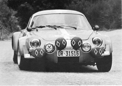 Estanislao Reverter - Antonio Reverter
10º Rally Rias Baixas 1972. Alpine-Porsche (Alpinche). Clasificado 1º.@
Palabras clave: Estanislao_Reverter;Rias_Baixas;Alpine;Porsche;Alpinche;1972