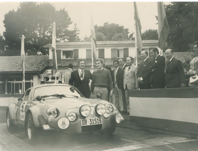 Estanislao Reverter - Antonio Reverter
10º Rally Ri­as Baixas 1972. Alpine-Porsche (Alpinche). Clasificado 1º.@
Palabras clave: Estanislao_Reverter;Rias_Baixas;Alpinche;Porsche;Alpine;1972