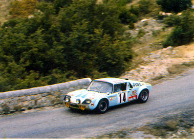Jean Ragnotti - Jacques Jaubert
16º Rally Cévennes 1972. Jidé 1600. Clasificado 7º.@
Palabras clave: ;Criterium_Cévennes;Jidé;1972