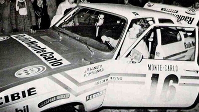 Jean Ragnotti - Pierre Thimonier
41º Rallye Automobile de Monte-Carlo 1972. Opel Ascona 1.9 (1970 XT 75). Clasificado 9º.

Del 21 al 28 de Enero, Monte-Carlo.
Superficie: asfalto - nieve.

El Rally constaba de 2 etapas y 437.50 km cronometrados divididos en 16 tramos especiales.

Se inscribieron 299 equipos, tomaron la salida 264, finalizaron 40.@
Palabras clave: ;Opel;Ascona;Montecarlo;1972;Personajes
