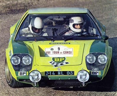Jean Ragnotti - Jacques Jaubert
16º Tour de Corse 1972. Ligier JS 2 (214 NL 03). Abandonó por la suspensión del coche.

Del 4 al 11 de Noviembre, Ajaccio, Córcega, Francia.
Superficie: asfalto.

El Rally tenia un total de 709.00 km cronometrados divididos en 24 tramos especiales (5 de ellos fueron cancelados, SS1 Port de Coti Chiavari-Stiliccione de 32.00 km, SS2 Sartene - Tirolo de 22.00 km, SS3 Orone - Sotta de 22.00 km, SS19 Luri - Canari de 28.00 km y SS20 Patrimonio-St Pietro de 35.00 km)

Tomaron la salida 49 equipos, finalizaron 30.@
Palabras clave: ;Ligier;Corcega;1972;Corse
