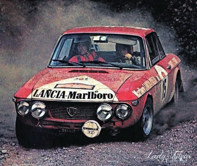 Jean Ragnotti - Jean-Pierre Rouget
14º Rallye San Remo 1972. Lancia Fulvia 1.6 Coupé HF. Abandonó por el eje de transmisión (Cardán).

Del 22 al 25 de Octubre, Sanremo.
Superficie: asfalto - tierra.

El Rallye constaba de 2 etapas con 318.00 km cronometrados divididos en 26 tramos especiales.

Tomaron la salida 69 equipos, finalizaron 13.@
Palabras clave: ;Sanremo;Lancia;Fulvia;1972