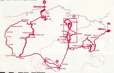 7º Rally Firestone 1973
Recorrido

Del 6 al 8 de Abril. Coef. 7,4.
Puntuable para el Campeonato de Europa de Rallyes para conductores.
Organizador Real Peña Motorista de Vizcaya.

El Rally tenia un total de 1505 Km de los que 383 Km divididos en 27 tramos, eran especiales.

Se inscribieron 96 equipos, tomaron la salida 71, finalizaron 27.
Palabras clave: Recorrido;Firestone;1973