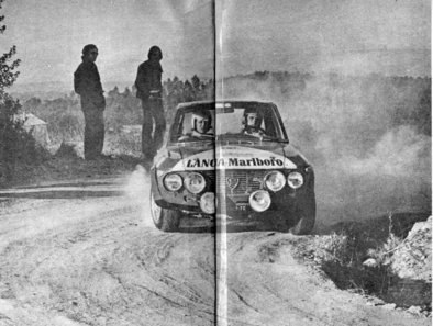 Sandro Munari - Mario Mannucci
21º Rally Costa Brava 1973. Lancia Fulvia 1.6 Coupé HF (TO H23322). Clasificado 1º.

Del 10 al 12 de Febrero, Barcelona, Catalunya, España.
Superficie: asfalto - tierra.

Tomaron la salida 51 equipos, finalizaron 16.@
Palabras clave: Sandro_Munari;Lancia;Fulvia;Coupe;Costa_Brava;1973