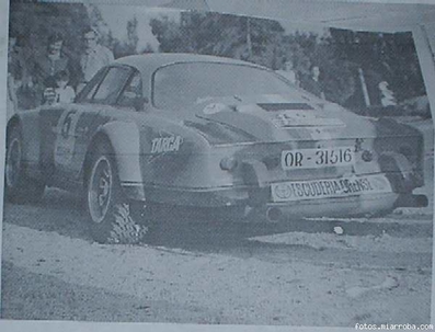 Estanislao Reverter - Antonio Reverter
11º Rally Rà­as Baixas 1973, Alpine-Porsche (Alpinche), Clasificado 1º@
Palabras clave: Estanislao_Reverter;Rias_Baixas;Alpine;Porsche;Alpinche;1973