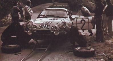 Asistencia en el 44º Österreichische Alpenfahrt 1973
En el Alpine-Renault A110 1800 (6886 HM 76) de Bernard Darniche - Alain Mahé, Clasificado 2º.

Del 12 al 14 de Septiembre, Baden, Austria.
Superficie: tierra.

El Rallye tenia un total de 2,314.50 km de los que 324,50 km divididos en 31 tramos eran especiales (2 de ellos fueron cancelados, SS2 y SS22).

Se inscribieron 97 equipos, tomaron la salida 97, finalizaron 25.@
Palabras clave: ;Austria;Renault;Alpine;A110;1973