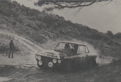 Sandro Munari - Mario Mannucci
6º Rally dell'Isola d'Elba 1973. Lancia Fulvia 1.6 Coupé HF (TO G36419). Clasificado 7º.

Del 12 al 14 de Abril, Livorno.
Superficie: asfalto - tierra.

El Rally constaba de 2 etapas 309.60 km cronometrados divididos en 36 tramos especiales (3 de ellos fueron cancelados SS3 Monumento de 6 km, SS11 Monumento 2 de 6 km y SS21 Falconaia - Monte Lentisco de 20 km).

Tomaron la salida 89 equipos, finalizaron 21.
@
Palabras clave: Sandro_Munari;Elba;Lancia;1973