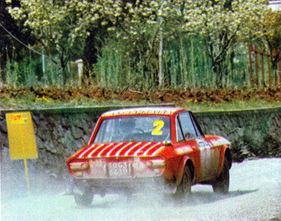 Sandro Munari - Mario Mannucci
6º Rally dell'Isola d'Elba 1973. Lancia Fulvia 1.6 Coupé HF (TO G36419). Clasificado 7º.

Del 12 al 14 de Abril, Livorno.
Superficie: asfalto - tierra.

El Rally constaba de 2 etapas 309.60 km cronometrados divididos en 36 tramos especiales (3 de ellos fueron cancelados SS3 Monumento de 6 km, SS11 Monumento 2 de 6 km y SS21 Falconaia - Monte Lentisco de 20 km).

Tomaron la salida 89 equipos, finalizaron 21.
@
Palabras clave: Sandro_Munari;Elba;Lancia;1973