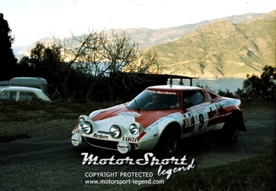 Amilcare Ballestrieri - Maurizio Mannini
18º Tour de Corse - Rallye de France 1974. Lancia Stratos HF (TO-L52902). Abandonó por problemas eléctricos.

Del 30 de Noviembre al 1 de Diciembre, Bastia, Córcega, Francia.
Superficie: asfalto.

El Rally tenia un total de 1292 km, de los que 374.90 km divididos en 14 tramos eran especiales.

Tomaron la salida 102 equipos, finalizaron 24.@
Palabras clave: ;Lancia;Stratos;Corse;Corcega;1974