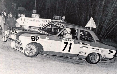 Jean-Louis Clarr - Jean-François Fauchille
18º Criterium des Cévennes 1975. Opel Ascona 1.9 SR (8813 FU 13). Clasificado 5º.

Del 22 al 23 de Noviembre, Vigan-Ganges.
Superficie: asfalto.

La prueba tenia un total de 577.00 km de los que 290.40 km divididos en 22 tramos eran especiales.

Tomaron la salida 165 equipos, finalizaron 66.@
Palabras clave: ;Criterium_Cevennes;Opel;Ascona;1975