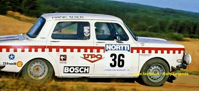 Henri Toivonen - Antero Lindqvist
25º Jyväskylän Suurajot - Rally of the 1000 Lakes 1975. Simca Rallye 2. Abandonó por cárter roto en SS36 Myhinpaa de 20.50 Km.

Del 29 al 31 de Agosto, Jyväskylä, Finlandia.
Superficie: tierra.

El Rally tenia un total de 1332.00 km de los que 287.50 km divididos en 42 tramos eran especiales.

Tomaron la salida 98 equipos, finalizaron 60.@
Palabras clave: Henri_Toivonen;Simca;Rallye;Finlandia;1975