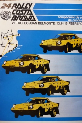 24º Rally Costa Brava 1976
Del 13 al 15 de Febrero, Lloret de Mar, Girona, Catalunya, España.
Organización: Peña Motorista Diez por Hora.
Superficie: asfalto -tierra.

El Rally tenía un total de 1064.00 km de los que 272.80 km eran tramos cronometrados.

Tomaron salida 90 equipos, finalizaron 23.
Palabras clave: Costa_Brava;1976;Catalunya;Spain;España
