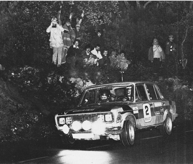 Antonio Zanini Sans - Juan Jose Petisco
24º Rally Costa Brava 1976. Seat 1430 Especial 1800 (Gr.4 SEAT Competición). Clasificado 1º.

Del 13 al 15 de Febrero, Lloret de Mar, Girona, Catalunya, España.
Organización: Peña Motorista Diez por Hora.
Superficie: asfalto -tierra.

El Rally tenía un total de 1064.00 km de los que 272.80 km eran tramos cronometrados.

Tomaron salida 90 equipos, finalizaron 23.@
Palabras clave: ;Seat;Costa_Brava;1976;