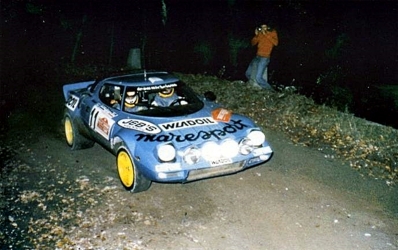 Antonio Fassina (Tony) - Maurizio Mannini
18º Rally Sanremo 1976, Lancia Stratos HF (TV 338832). Clasificado 4º.

Del 6 al 9 de Octubre, Sanremo, Imperia, Liguria, Italia.
Superficie: asfalto.

El Rally tenia un total de 1509 km de los que 780 Km divididos en 36 tramos eran especiales, (2 de ellos fueron cancelados SS9 y SS30).

Tomaron la salida 133 equipos, finalizaron 68.@
Palabras clave: ;Lancia;Stratos;Sanremo;1976