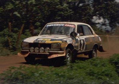 Jean-Pierre Nicolas - Jean-Claude Lefèbvre
24º Rally Safari 1976. Peugeot 504. Clasificado 9º.

Del 15 al 19 de Abril, Nairobi, Kenya, África.
Superficie: tierra.

El Rally tenia un total de 4950 Km, desconocemos los CH que habí­an.

Tomaron la salida 65 equipos, finalizaron 14.@
Palabras clave: ;Safari;Peugeot;1976