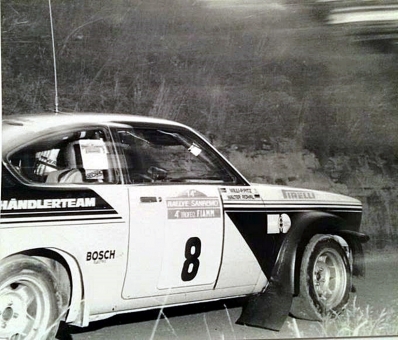 Walter Röhrl - Willi-Peter Pitz
18º Rally San Remo 1976, Opel Kadett GT/E 16V (GG-DV 178). Abandonó por problemas de motor.

Del 6 al 9 de Octubre, Sanremo, Imperia, Liguria, Italia.
Superficie: asfalto.

El Rally tenia un total de 1509 km de los que 780 Km divididos en 36 tramos eran especiales (2 de ellos fueron cancelados SS9 y SS30).

Tomaron la salida 133 equipos, finalizaron 68.@
Palabras clave: Walter_Röhrl;Sanremo;Opel;Kadett;GT/E;1976