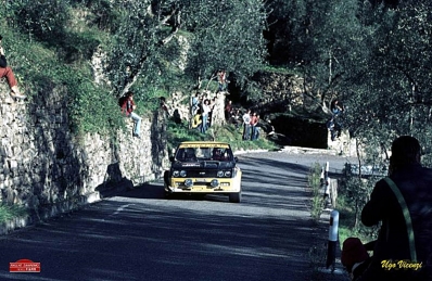 Roberto Cambiaghi - Emanuele Santfront
18º Rallye Sanremo 1976. Fiat 131 Abarth (TO P09981). Abandonó por el diferencial del coche.

Del 6 al 9 de Octubre, Sanremo, Imperia, Liguria, Italia.
Superficie: asfalto.

El Rally tenia un total de 1509 km de los que 780 Km divididos en 36 tramos eran especiales (2 de ellos fueron cancelados SS9 y SS30).

Tomaron la salida 133 equipos, finalizaron 68.@
Palabras clave: Roberto_Cambiaghi;Fiat;Abarth;Sanremo;1976