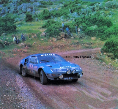Jean Ragnotti - Jacques Jaubert
23º Acropolis Rally 1976. Renault-Alpine A310 V6 (7715 JF 76). Abandonó por la suspensión del coche en SS38.
Ecurie Gitanes

Del 22 al 28 de Mayo, Atenas, Grecia.
Superficie: tierra.

El Rally tenia un total de 2635 km de los que 716.00 km divididos en 51 tramos eran especiales (5 de ellos fueron cancelados SS7, SS18, SS19, SS20, SS21).

Tomaron la salida 126 equipos, finalizaron 34.@
Palabras clave: Renault;Alpine;Grecia;A310;1976;Acropolis