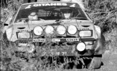 Jean Ragnotti - Jacques Jaubert
25º Lombard RAC Rally 1976. Alpine-Renault A310 (7715 JF 76). Abandonó por el diferencial del coche.
Ecurie Gitanes

Del 27 al 30 de Noviembre, Bath, Inglaterra.
Superficie: tierra.

El Rally tenia un total de 3248 km de los que 504 km divididos en 76 tramos eran especiales, (6 de ellos fueron cancelados, SS2 Speech House, km? SS34 Greystoke, km? SS37 cancelada antes del inicio, km? SS41 Egdon, km? y SS42 Anglebury, km?).

Tomaron la salida 200 equipos, finalizaron 71.@
Palabras clave: Renault;Alpine;RAC_Rally;Gran_Bretaña;1976