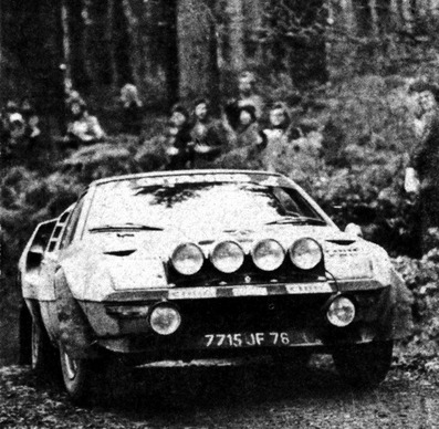 Jean Ragnotti - Jacques Jaubert
25º Lombard RAC Rally 1976. Alpine-Renault A310 (7715 JF 76). Abandonó por el diferencial del coche.
Ecurie Gitanes

Del 27 al 30 de Noviembre, Bath, Inglaterra.
Superficie: tierra.

El Rally tenia un total de 3248 km de los que 504 km divididos en 76 tramos eran especiales, (6 de ellos fueron cancelados, SS2 Speech House, km? SS34 Greystoke, km? SS37 cancelada antes del inicio, km? SS41 Egdon, km? y SS42 Anglebury, km?).

Tomaron la salida 200 equipos, finalizaron 71.@
Palabras clave: Renault;Alpine;RAC_Rally;Gran_Bretaña;1976