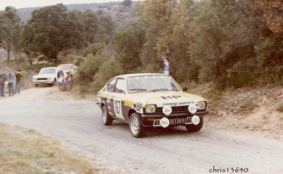 Jean-Louis Clarr - Jean-François Fauchille
20º Rally Cévennes 1977, Opel Kadett GT/E, Clasificado 5º@
Palabras clave: ;Criterium_Cévennes;Opel;Kadett;1977