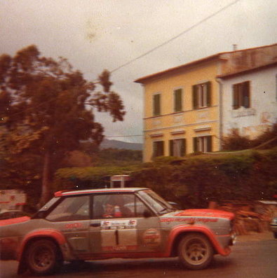 Maurizio Verini	 - Mario Manucci
11º Rallye dell'Isola d'Elba 1978. Fiat 131 Abarth (TO R37173). Clasificado 2º.

Del 4 al 6 de Mayo, Portoferraio, Toscana, Livorno, Italia.
Superficie: asfalto.

El Rallye constaba de 2 etapas y 38 tramos especiales.
Desconocemos cuantos kilómetros tenía tanto totales como cronometrados.

Tomaron la salida 149 equipos, finalizaron 51.@
Palabras clave: ;Elba;Fiat;1978