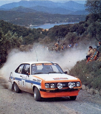 Angelo Presotto - Max Sghedoni
11º Rallye dell'Isola d'Elba 1978. Ford Escort RS 2000 MkII. Clasificado 5º.

Del 4 al 6 de Mayo, Portoferraio, Toscana, Livorno, Italia.
Superficie: asfalto.

El Rallye constaba de 2 etapas y 38 tramos especiales.
Desconocemos cuantos kilómetros tenía tanto totales como cronometrados.

Tomaron la salida 149 equipos, finalizaron 51.@
Palabras clave: ;Elba;Ford;1978