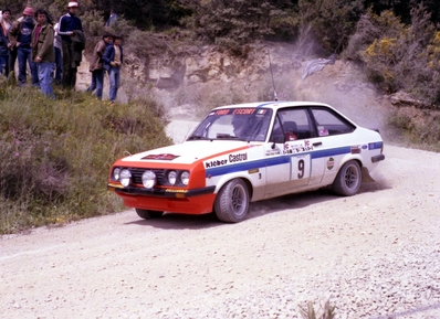 Angelo Presotto - Max Sghedoni
11º Rallye dell'Isola d'Elba 1978. Ford Escort RS 2000 MkII. Clasificado 5º.

Del 4 al 6 de Mayo, Portoferraio, Toscana, Livorno, Italia.
Superficie: asfalto.

El Rallye constaba de 2 etapas y 38 tramos especiales.
Desconocemos cuantos kilómetros tenía tanto totales como cronometrados.

Tomaron la salida 149 equipos, finalizaron 51.@
Palabras clave: ;Elba;Ford;Escort;1978