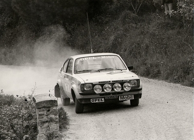 Federico Ormezzano - Rudy
11º Rallye dell'Isola d'Elba 1978. Opel Kadett GT/E (NA B79245). Clasificado 6º.

Del 4 al 6 de Mayo, Portoferraio, Toscana, Livorno, Italia.
Superficie: asfalto.

El Rallye constaba de 2 etapas y 38 tramos especiales.
Desconocemos cuantos kilómetros tenía tanto totales como cronometrados.

Tomaron la salida 149 equipos, finalizaron 51.@
Palabras clave: ;Rudy;Elba;Opel;Kadett;GT/E;1978