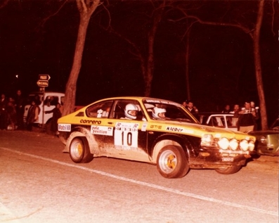 Livio Lorenzelli - Tuccini
11º Rallye dell'Isola d'Elba 1978. Opel Kadett GT/E. Clasificado 7º.

Del 4 al 6 de Mayo, Portoferraio, Toscana, Livorno, Italia.
Superficie: asfalto.

El Rallye constaba de 2 etapas y 38 tramos especiales.
Desconocemos cuantos kilómetros tenía tanto totales como cronometrados.

Tomaron la salida 149 equipos, finalizaron 51.@
Palabras clave: Elba;Opel;Kadett;GT/E;1978
