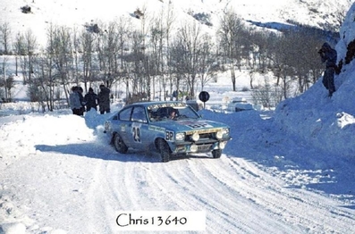 Jean-Louis Clarr - Jean-François Fauchille
46º Rallye Automobile de Monte-Carlo 1978. Opel Kadett GT/E (653 BFL 75). Clasificado 22º.

Del 21 al 27 de Enero, Monte-Carlo.
Superficie: asfalto - nieve.

El Rally tenia un total de 4600 km de los que 570 km divididos en 29 tramos eran especiales (5 de ellas fueron canceladas SS8 Col du Fanget de 10 Km, SS10 Serre Chevalier de 10 Km, SS11 Col du Lautaret de 15 Km, SS14 Saint Pierreville de 16 Km y SS15 Burzet de 44 Km).

Se inscribieron 231 equipos, tomaron la salida 216, finalizaron 129.@
Palabras clave: ;Opel;Kadett;GT/E;Montecarlo;1978;nieve